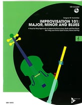 Improvisation 101: Major, Minor and Blues C Instruments Book/CD cover